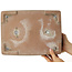 Maceta rectangular sin esmaltar para bonsái de Sanpo - 340 x 258 x 90 mm
