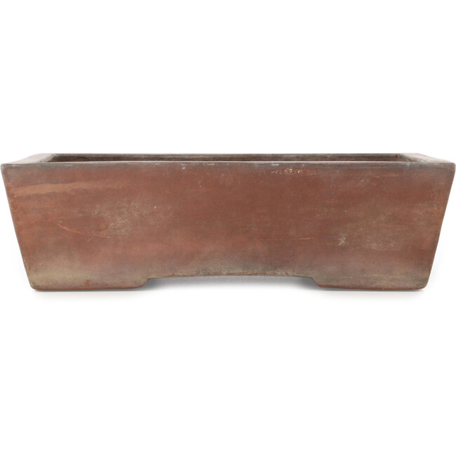 Rectangular unglazed bonsai pot - 313 x 237 x 90 mm