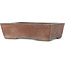 Rectangular unglazed bonsai pot - 313 x 237 x 90 mm