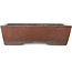 Rectangular unglazed bonsai pot - 313 x 237 x 90 mm