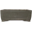 Rectangular unglazed bonsai pot by Yamaaki - 347 x 250 x 115 mm