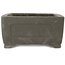 Rectangular unglazed bonsai pot by Yamaaki - 347 x 250 x 115 mm