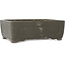 Pot à bonsaï rectangulaire non émaillé de Yamaaki - 347 x 250 x 115 mm