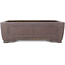 Maceta rectangular sin esmaltar para bonsái de Yamaaki - 412 x 298 x 130 mm