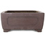 Maceta rectangular sin esmaltar para bonsái de Yamaaki - 412 x 298 x 130 mm