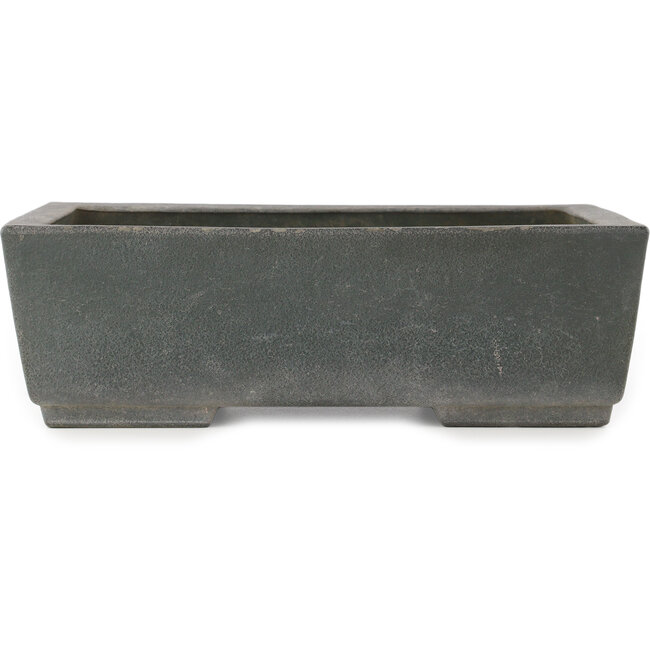 Vaso bonsai rettangolare non smaltato di Yamaaki - 320 x 218 x 100 mm