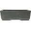 Rectangular unglazed bonsai pot by Yamaaki - 320 x 218 x 100 mm