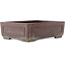 Maceta rectangular sin esmaltar para bonsái de Yamaaki - 330 x 238 x 100 mm