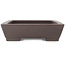Maceta rectangular sin esmaltar para bonsái de Yamaaki - 297 x 210 x 55 mm