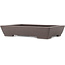 Maceta rectangular sin esmaltar para bonsái de Yamaaki - 297 x 210 x 55 mm