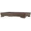 Rectangular unglazed bonsai pot - 473 x 312 x 75 mm