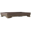 Rectangular unglazed bonsai pot - 473 x 312 x 75 mm