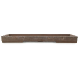  Other Japanese bonsai pot makers Maceta rectangular sin esmaltar de 343 mm de Japón