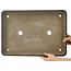 Pot à bonsaï rectangulaire non émaillé de Yamaaki - 467 x 330 x 60 mm
