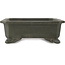 Rectangular unglazed bonsai pot - 327 x 245 x 285 mm