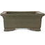 Pot à bonsaï rectangulaire non émaillé - 350 x 247 x 97 mm