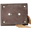 Maceta rectangular sin esmaltar para bonsái de Yamaaki - 415 x 335 x 110 mm