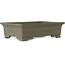 Rechteckiger unglasierter Bonsai-Topf - 350 x 247 x 97 mm