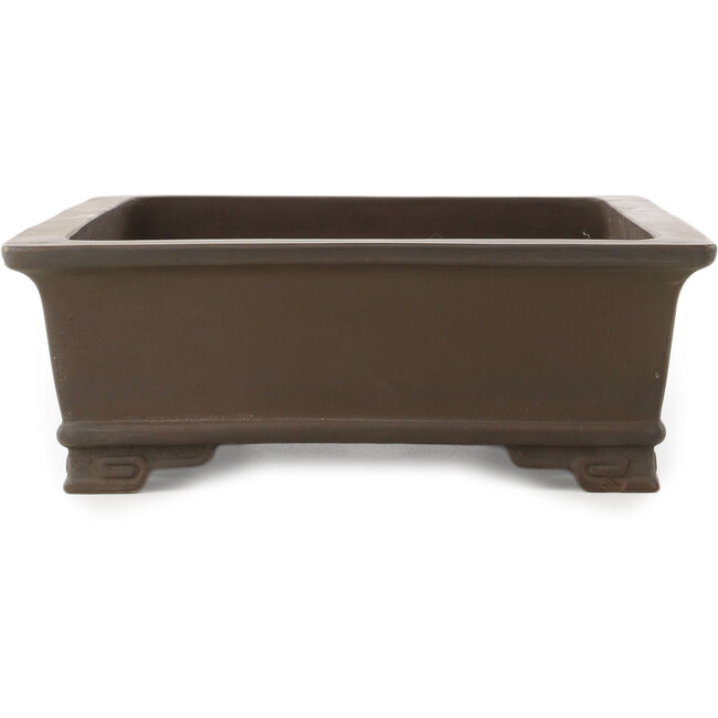 Pot à bonsaï rectangulaire non émaillé - 360 x 260 x 90 mm