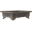Rectangular unglazed bonsai pot by Yamaaki - 303 x 235 x 90 mm