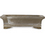 Rectangular unglazed bonsai pot by Yamaaki - 285 x 210 x 76 mm