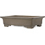 Rectangular unglazed bonsai pot by Seizan - 325 x 242 x 89 mm