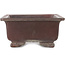 Maceta rectangular sin esmaltar para bonsái - 285 x 210 x 98 mm