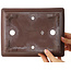 Maceta rectangular sin esmaltar para bonsái de Yamaaki - 255 x 192 x 90 mm