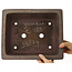 Maceta rectangular sin esmaltar para bonsái de Yamaaki - 342 x 282 x 105 mm