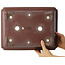Maceta rectangular sin esmaltar para bonsái de Yamaaki - 367 x 277 x 107 mm