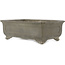 Rectangular unglazed bonsai pot by Yamaaki - 380 x 258 x 120 mm