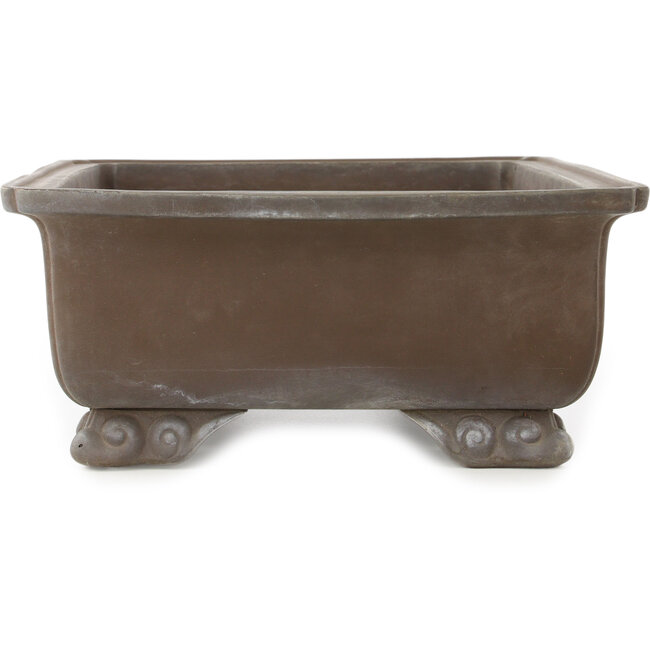 Vaso bonsai rettangolare non smaltato - 410 x 308 x 130 mm