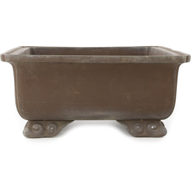 Vaso bonsai rettangolare non smaltato - 410 x 308 x 130 mm