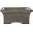 Pot à bonsaï rectangulaire non émaillé de Yamaaki - 312 x 227 x 98 mm