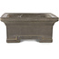 Pot à bonsaï rectangulaire non émaillé de Yamaaki - 312 x 227 x 98 mm