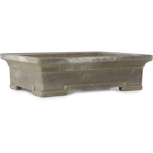 Vaso bonsai rettangolare non smaltato di Yamaaki - 308 x 222 x 83 mm