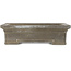 Rectangular unglazed bonsai pot by Yamaaki - 308 x 222 x 83 mm
