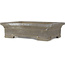 Rectangular unglazed bonsai pot by Yamaaki - 308 x 222 x 83 mm