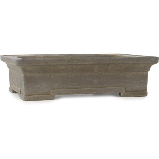 Vaso bonsai rettangolare non smaltato di Yamaaki - 308 x 222 x 83 mm