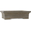 Rectangular unglazed bonsai pot by Yamaaki - 308 x 222 x 83 mm