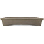 Rectangular unglazed bonsai pot - 402 x 294 x 65 mm
