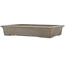 Rectangular unglazed bonsai pot - 402 x 294 x 65 mm