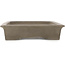 Maceta rectangular sin esmaltar para bonsái - 402 x 294 x 65 mm