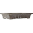 Rectangular unglazed bonsai pot by Eiraku - 460 x 343 x 75 mm