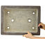 Maceta rectangular sin esmaltar para bonsái de Eiraku - 460 x 343 x 75 mm