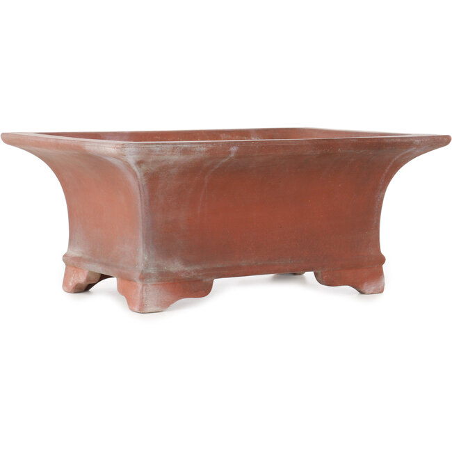 Pot à bonsaï rectangulaire non émaillé par Izumi - 391 x 286 x 167 mm