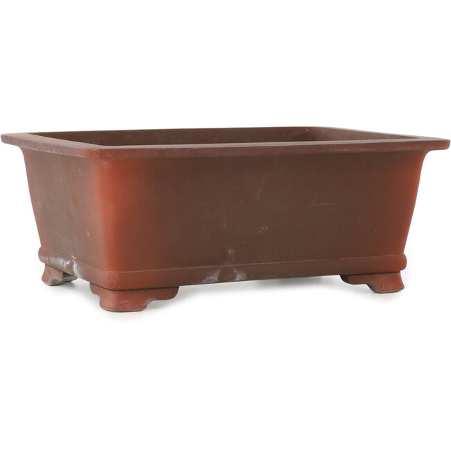 Pot à bonsaï rectangulaire non émaillé - 382 x 286 x 155 mm