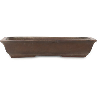  Other Japanese bonsai pot makers Maceta rectangular sin esmaltar de 355 mm de Japón