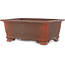 Rectangular unglazed bonsai pot - 382 x 286 x 155 mm