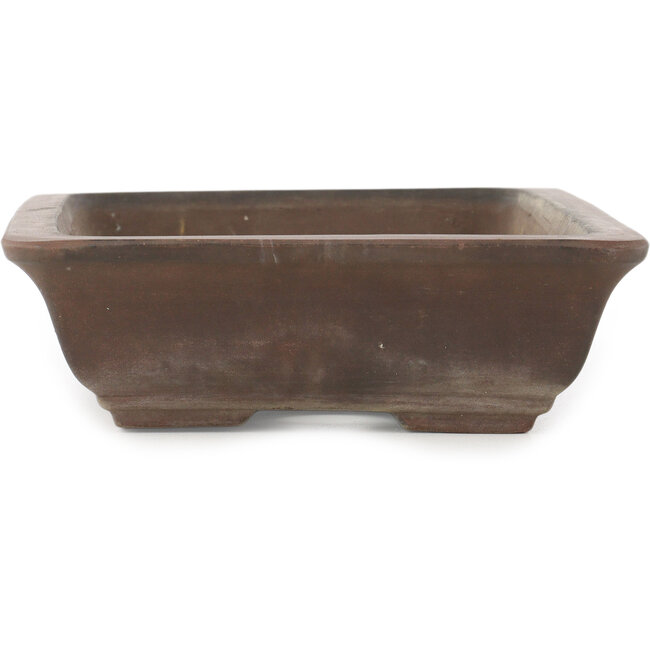 Rectangular unglazed bonsai pot - 355 x 223 x 67 mm